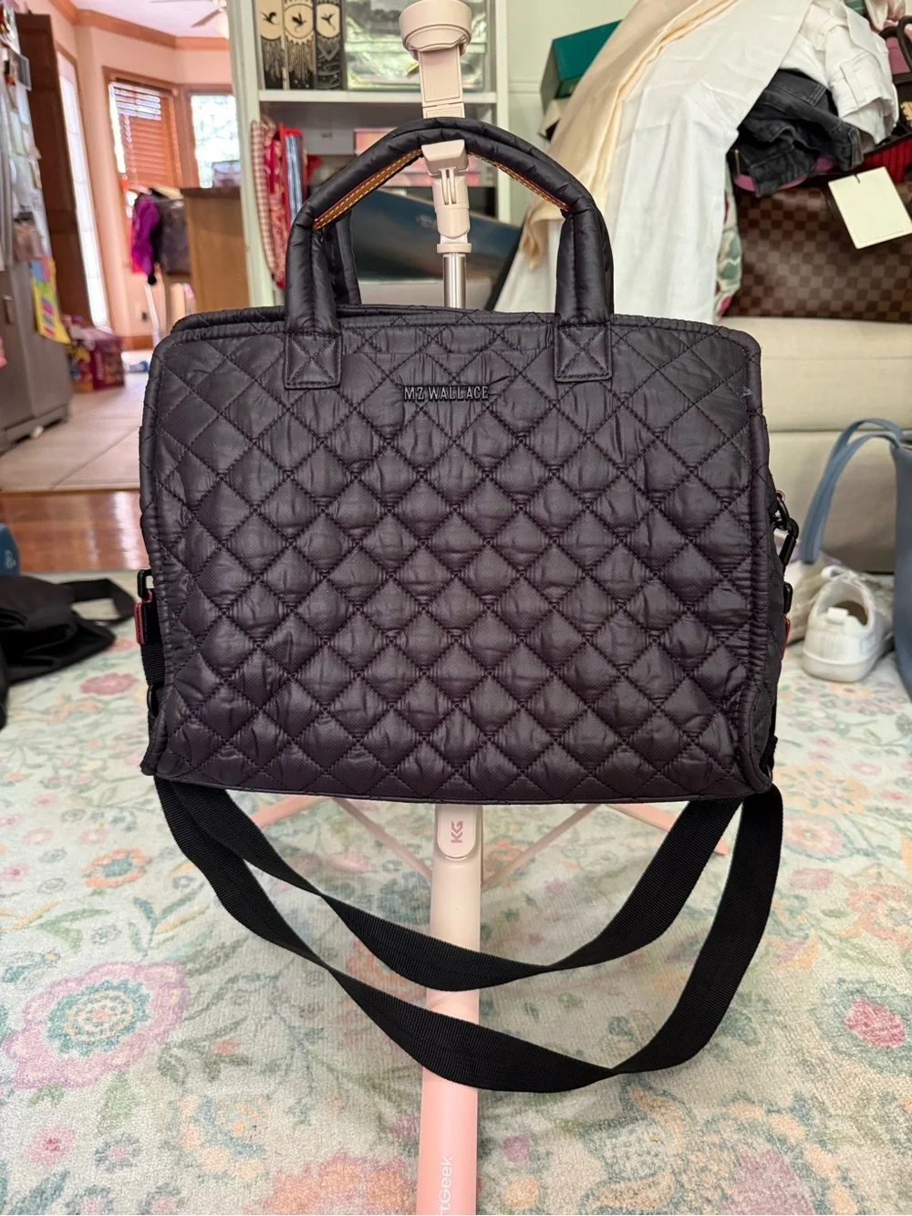 MZ Wallace Quilted Medium Box Tote